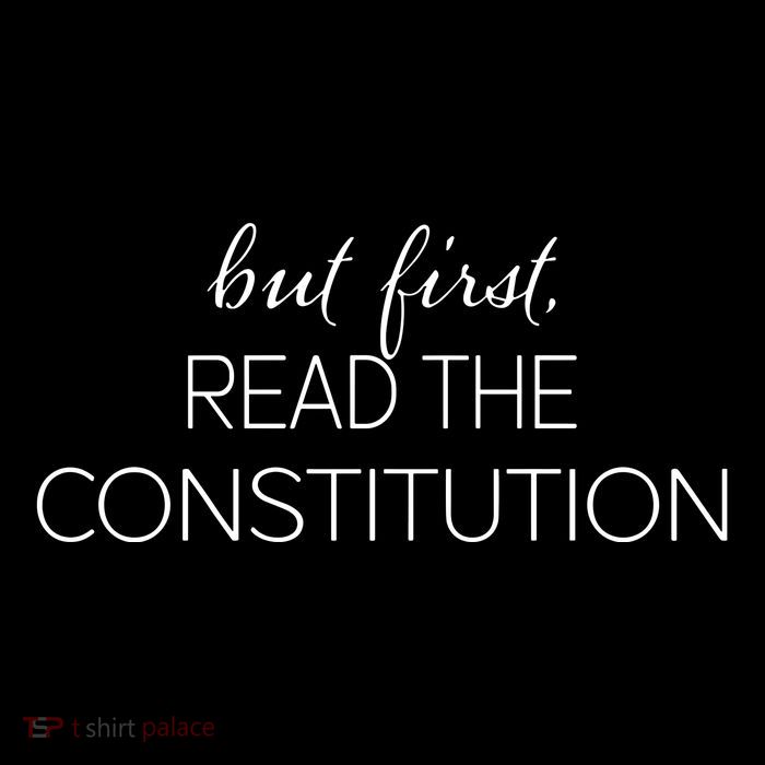 Shipwreck Wearing But First Read The Constitution Full-Length Apron With Pockets