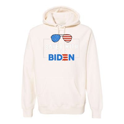 Safer With Biden Premium Hoodie