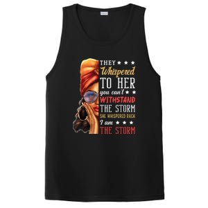 She Whispered Back I Am The Storm Black History Month PosiCharge Competitor Tank