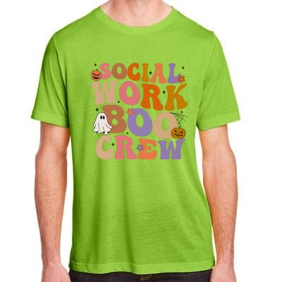 Social Worker Boo Crew Halloween Adult ChromaSoft Performance T-Shirt