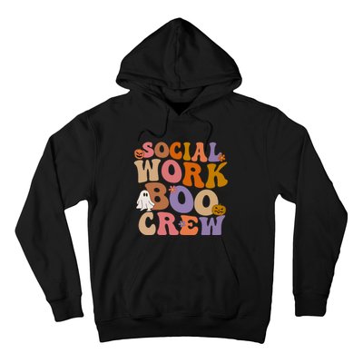 Social Worker Boo Crew Halloween Hoodie