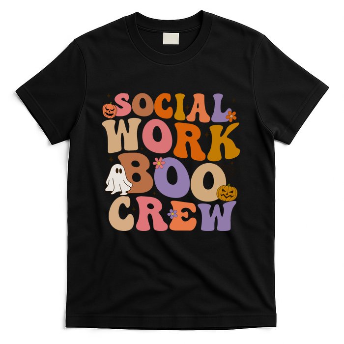 Social Worker Boo Crew Halloween T-Shirt