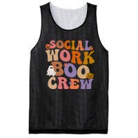 Social Worker Boo Crew Halloween Mesh Reversible Basketball Jersey Tank