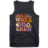 Social Worker Boo Crew Halloween Tank Top