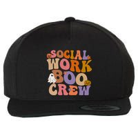 Social Worker Boo Crew Halloween Wool Snapback Cap