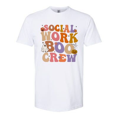 Social Worker Boo Crew Halloween Softstyle CVC T-Shirt