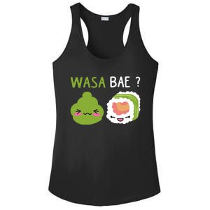 Sushi Wasa Bae Funny Sushi Lover Gift Ladies PosiCharge Competitor Racerback Tank