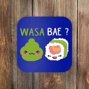 Sushi Wasa Bae Funny Sushi Lover Gift Coaster