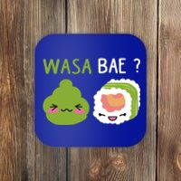 Sushi Wasa Bae Funny Sushi Lover Gift Coaster