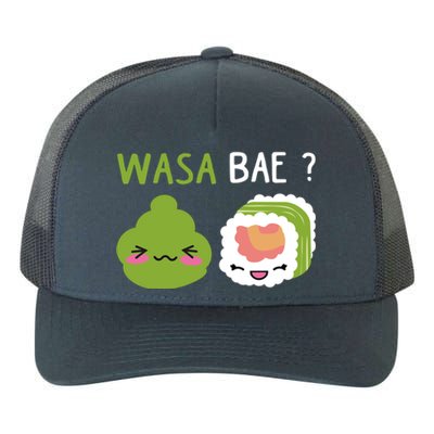 Sushi Wasa Bae Funny Sushi Lover Gift Yupoong Adult 5-Panel Trucker Hat