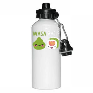 Sushi Wasa Bae Funny Sushi Lover Gift Aluminum Water Bottle