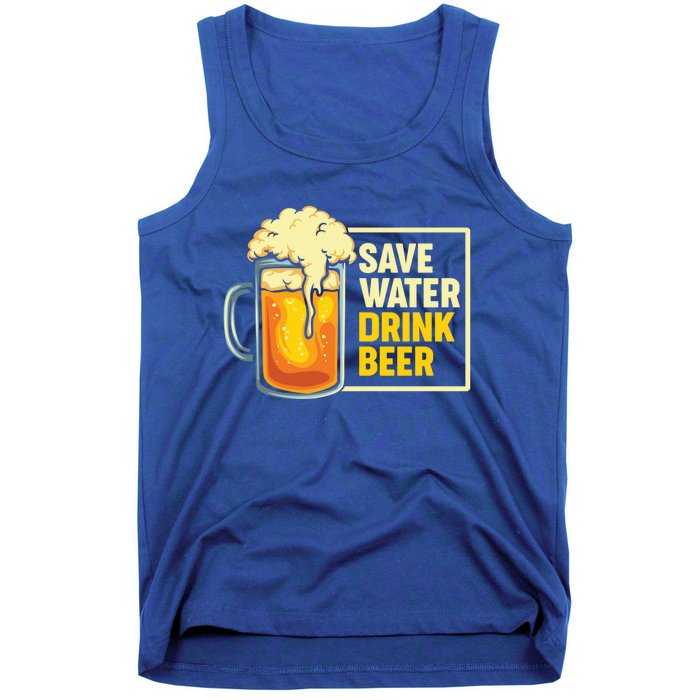 Save Water Beer Gift Tank Top