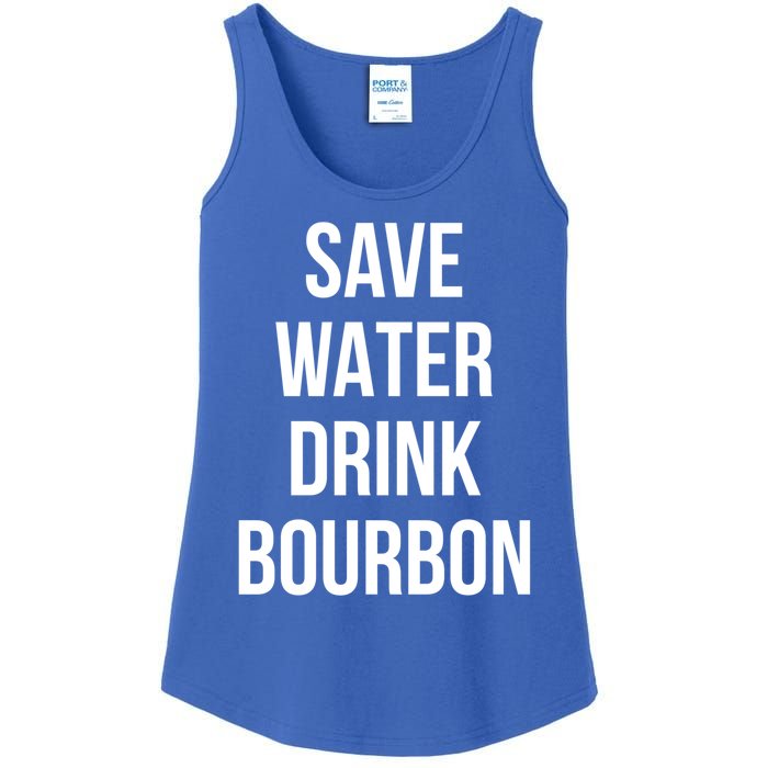 Save Water Bourdon Lover Great Gift Ladies Essential Tank