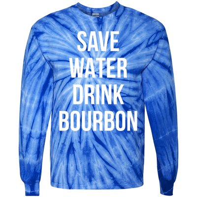 Save Water Bourdon Lover Great Gift Tie-Dye Long Sleeve Shirt