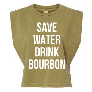 Save Water Bourdon Lover Great Gift Garment-Dyed Women's Muscle Tee