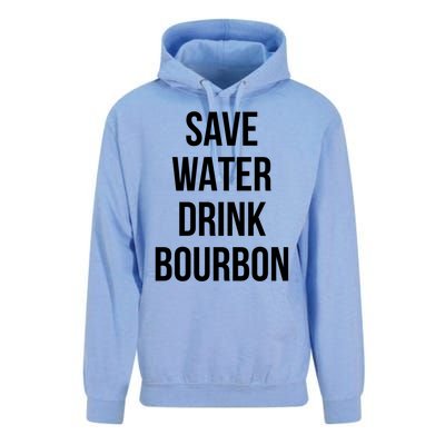 Save Water Bourdon Lover Great Gift Unisex Surf Hoodie