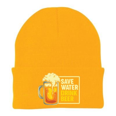 Save Water Beer Cute Gift Knit Cap Winter Beanie