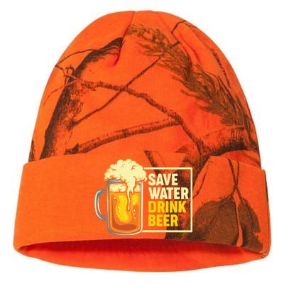 Save Water Beer Cute Gift Kati Licensed 12" Camo Beanie