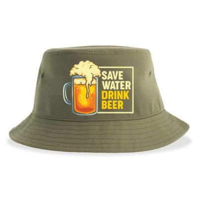 Save Water Beer Cute Gift Sustainable Bucket Hat