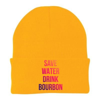 Save Water Bourdon Lover Gift Knit Cap Winter Beanie