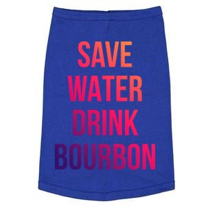 Save Water Bourdon Lover Gift Doggie Tank