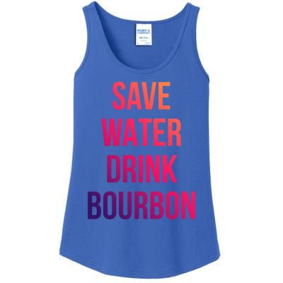 Save Water Bourdon Lover Gift Ladies Essential Tank