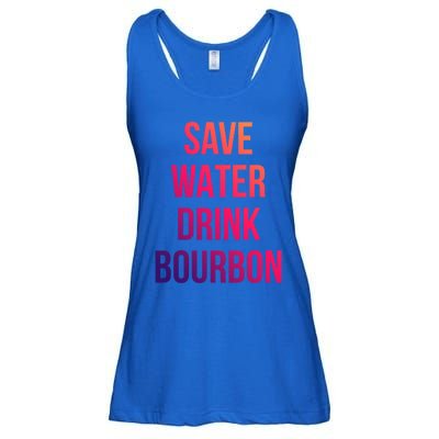 Save Water Bourdon Lover Gift Ladies Essential Flowy Tank