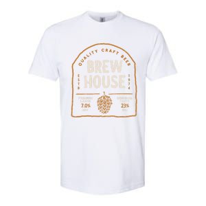 Save Water Beer Brew House Quality Craft Estd 1974 Gift Softstyle CVC T-Shirt