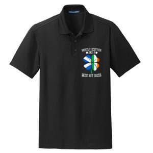 Scottish Wee Bit Irish Scotland St Patricks Day Gifts Flag Dry Zone Grid Polo