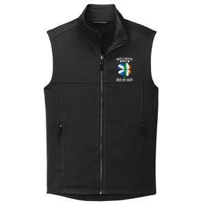 Scottish Wee Bit Irish Scotland St Patricks Day Gifts Flag Collective Smooth Fleece Vest