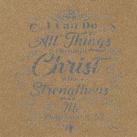 S With Bible Verses Christian Clothing S Cotton Canvas Backpack