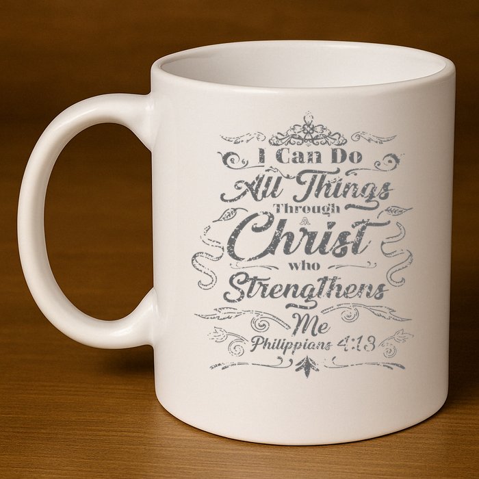 S With Bible Verses Christian Clothing S 11oz C Handle Ceramic Mug