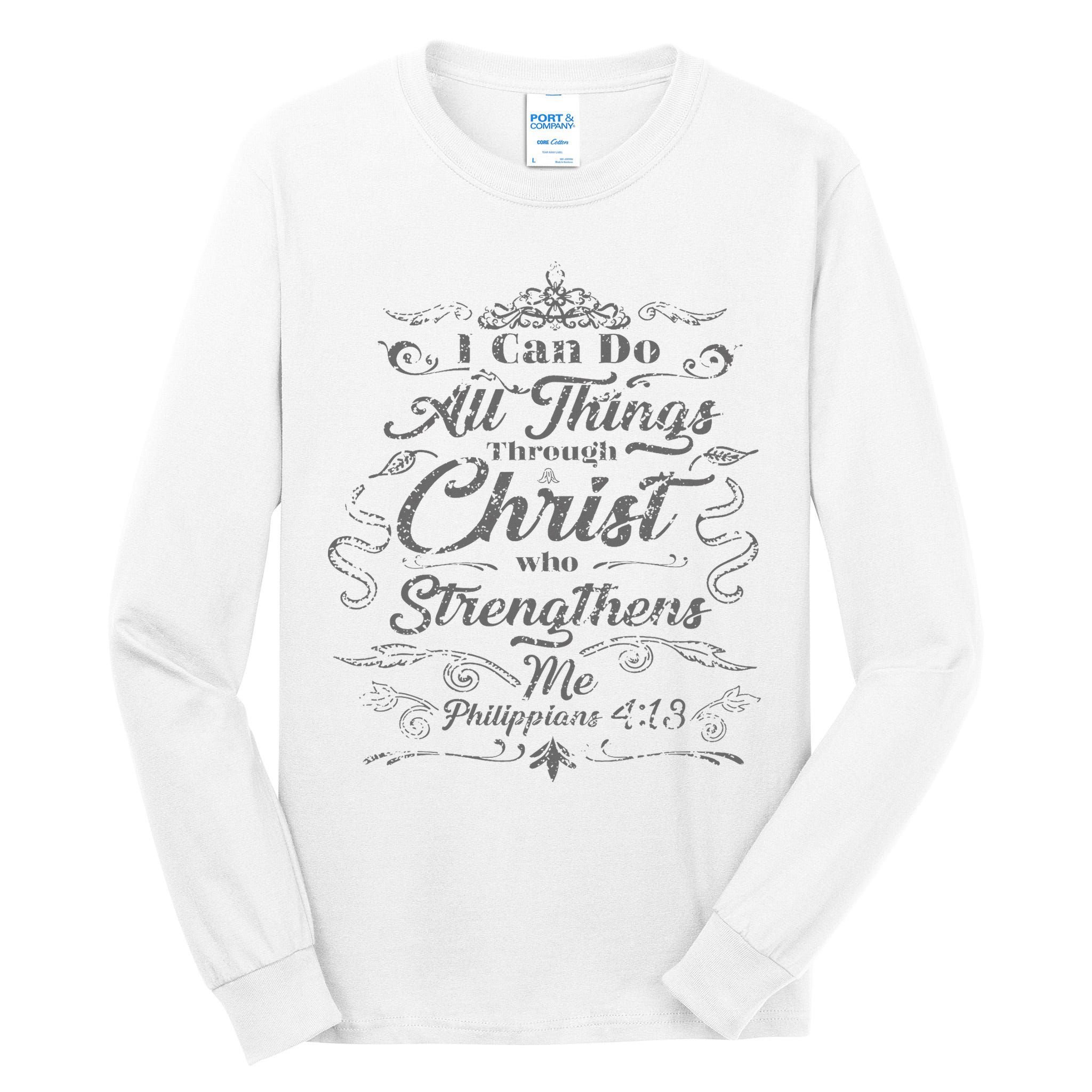 S With Bible Verses Christian Clothing S Tall Long Sleeve T-Shirt