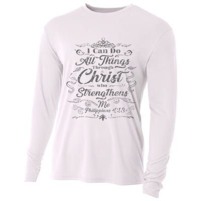 S With Bible Verses Christian Clothing S Cooling Performance Long Sleeve Crew