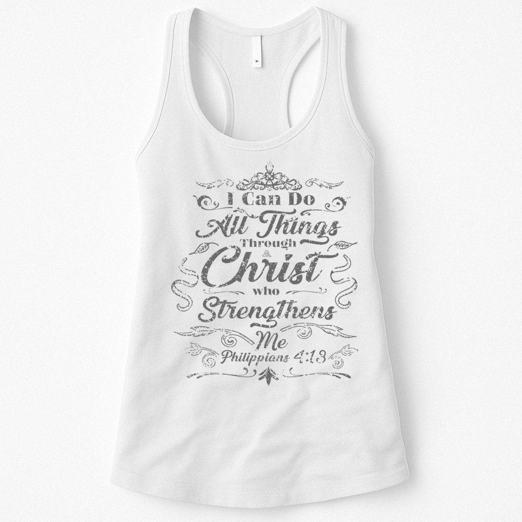 S With Bible Verses Christian Clothing S Womens Tank Top