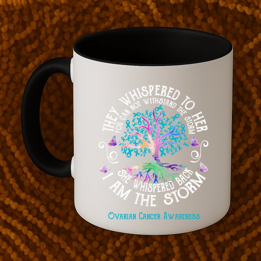 She Whispered Back I Am The Storm Funny Gift Mug
