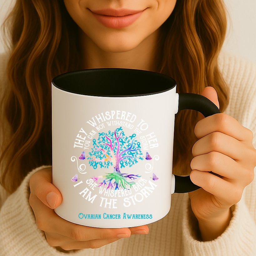 She Whispered Back I Am The Storm Funny Gift Mug