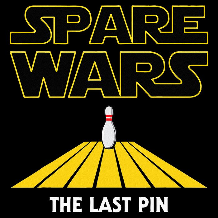 Spare Wars Bowler & Bowling Parody Doggie Tank