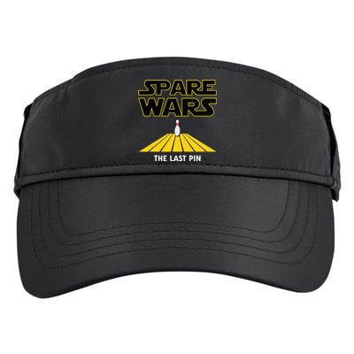 Spare Wars Bowler & Bowling Parody Adult Drive Performance Visor