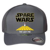 Spare Wars Bowler & Bowling Parody Flexfit Unipanel Trucker Cap