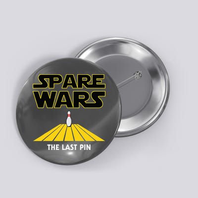 Spare Wars Bowler & Bowling Parody Button