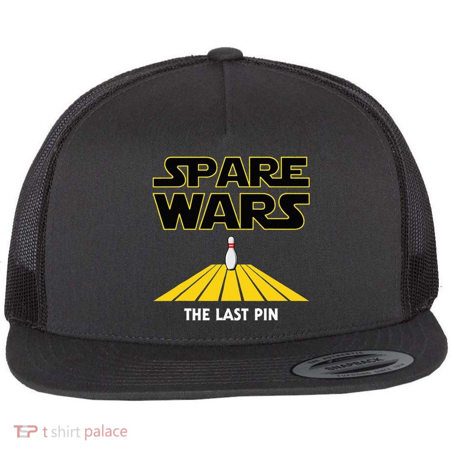 Spare Wars Bowler & Bowling Parody Flatbill Hat