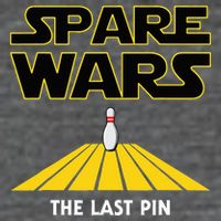 Spare Wars Bowler & Bowling Parody Baby Bodysuit