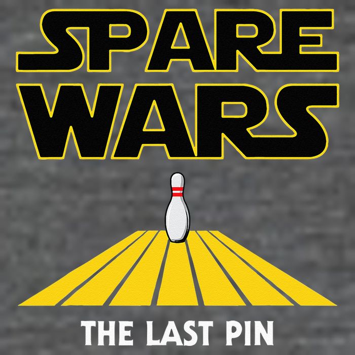 Spare Wars Bowler & Bowling Parody Baby Bodysuit