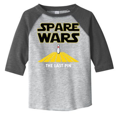 Spare Wars Bowler & Bowling Parody Toddler Fine Jersey T-Shirt
