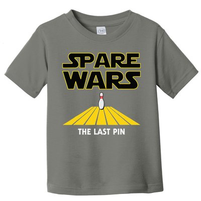 Spare Wars Bowler & Bowling Parody Toddler T-Shirt