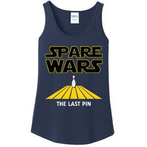 Spare Wars Bowler & Bowling Parody Ladies Essential Tank