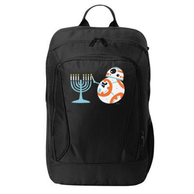 Star Wars BB-8 Lighting the Hanukkah Menorah  City Backpack