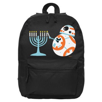 Star Wars BB-8 Lighting the Hanukkah Menorah  16 in Basic Backpack