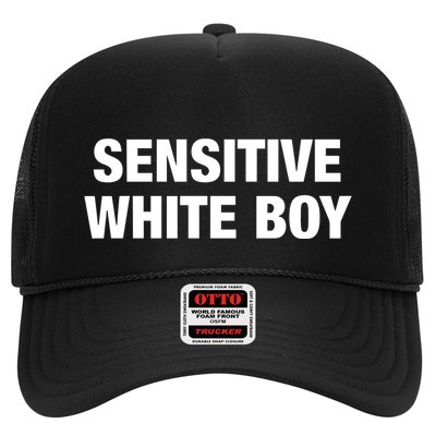 Sensitive White Boy Trucker Hat